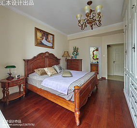 98㎡三居卧室装修设计效果图