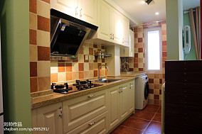 美式风格家居厨房设计效果图装修图大全