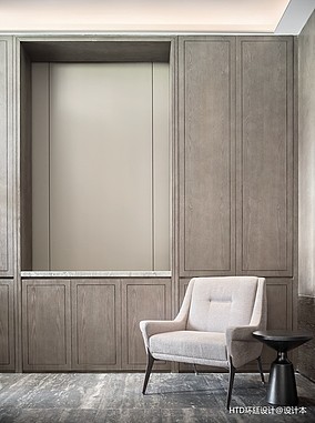 HTD新作|莫兰迪色演绎现代奢华空间装修图大全