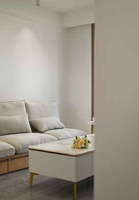 120㎡复式日式客厅2023装饰效果图片