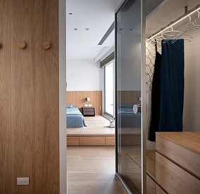 三居日式120㎡卧室2023装饰效果图片