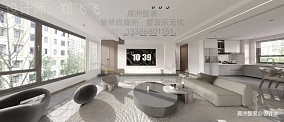 海棠谷三期黑白灰风格120装修案例分享装修图大全