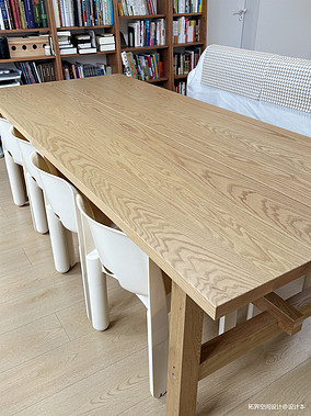 80㎡日式原木风二居室，厨房爆改为衣帽间装修图大全