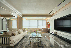 140平现代奶油风|精致优雅的美学居家装修图大全