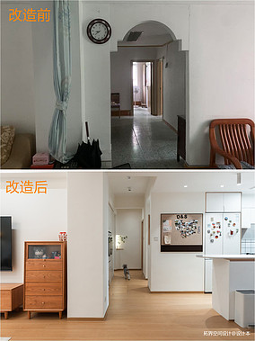 110㎡原木风四居室，三房巧变四房装修图大全