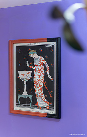 60㎡复古多巴胺LOFT，释放活力的家装修图大全