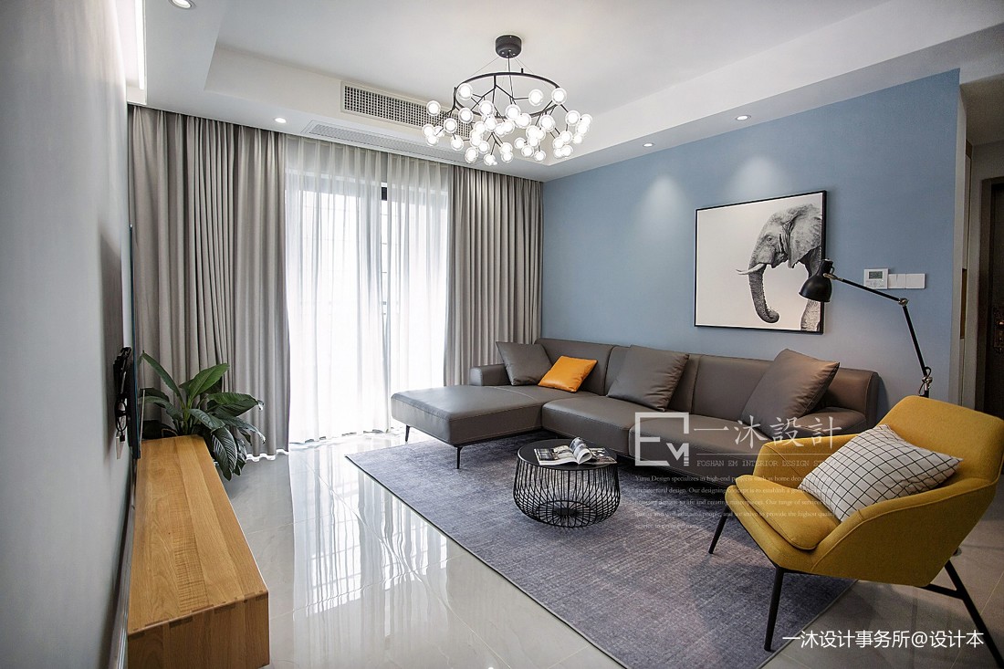 一沐设计 - 原创实景丨「 蔚蓝 * 」_3914966